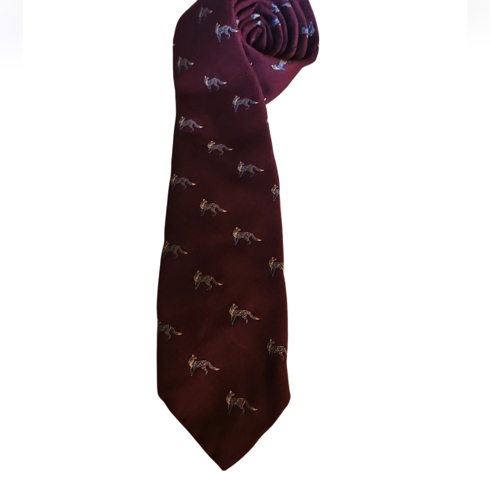 Robert Talbott Nut Tree Maroon Tie